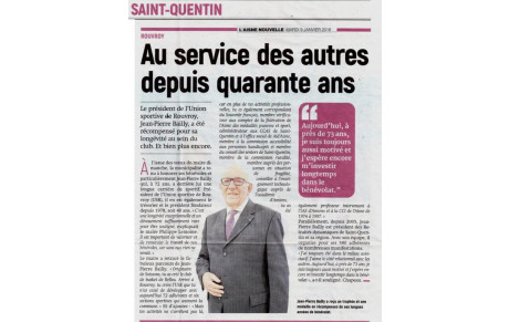 Au service des autres depuis 40 ans !