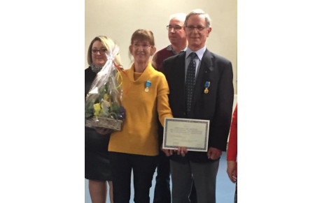 Remise de Médaille de Bronze à Mme Bernadette DEMARET à SAVY